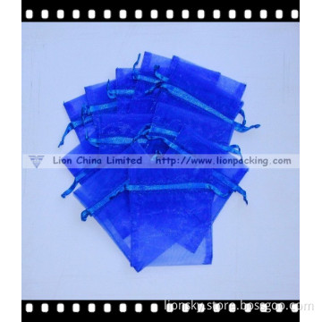 Personalized Organza Bags/Organza Bags with Logo Ribbon/Wholesale Organza Bags